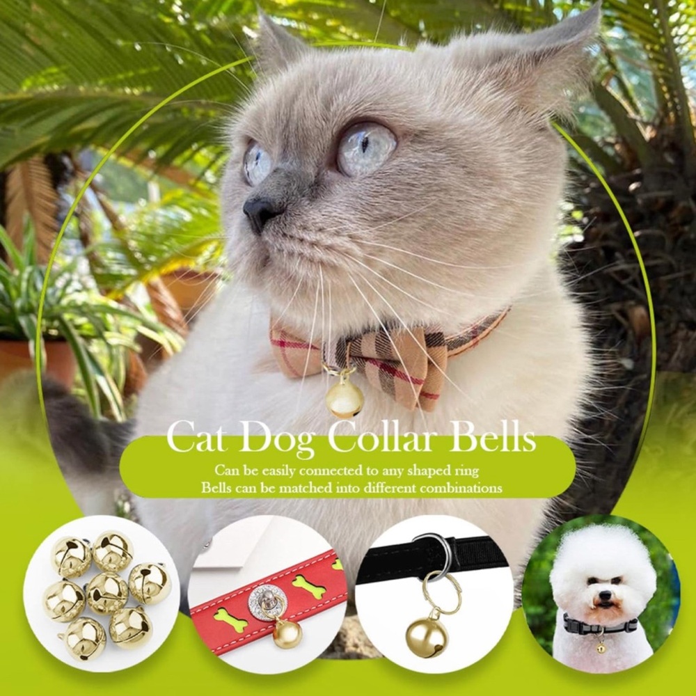Cat, dog collar bells free with bundle